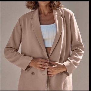 Aritzia Wilfred Cherrelle Blazer Roebuck